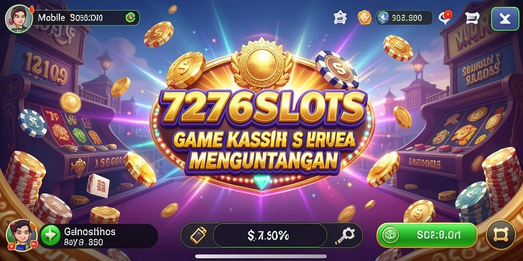 Tampilan gameplay Kasino yang menarik dari 7276SLOTS.