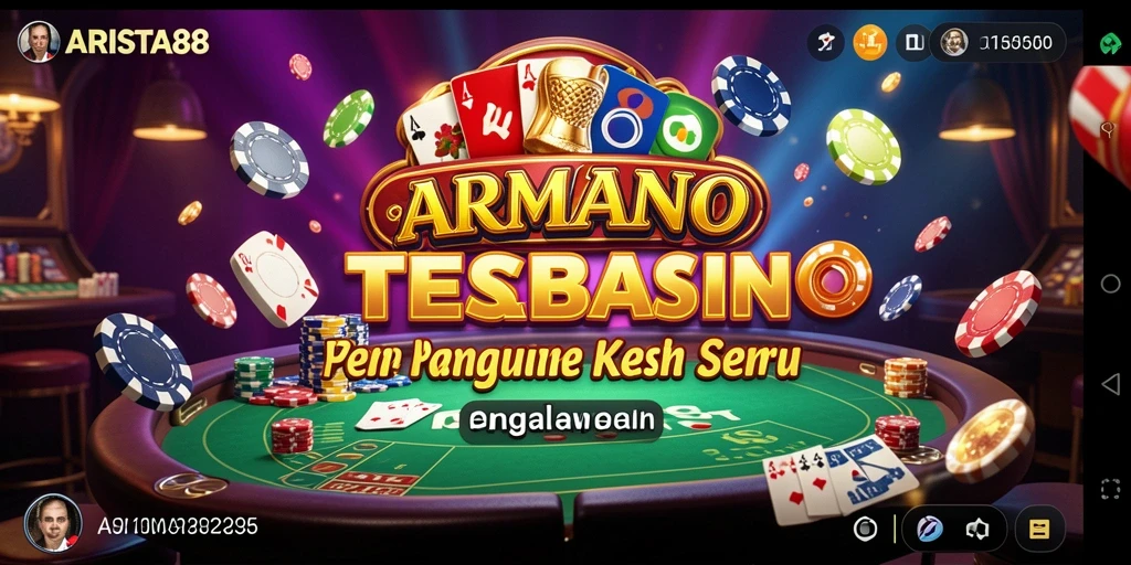 Screenshot ARISTA88 menampilkan gameplay Kasino yang menarik dan seru.