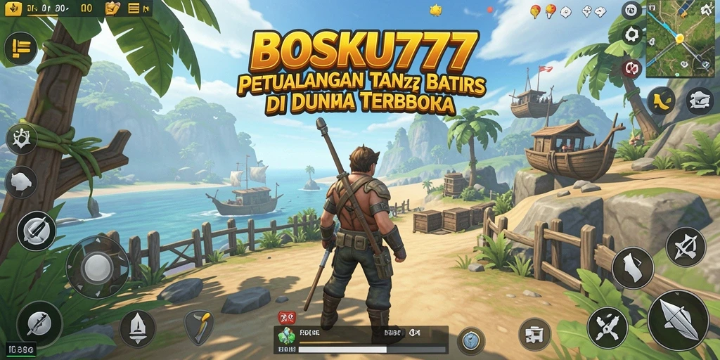Tampilan gameplay menarik di dunia terbuka dengan berbagai petualangan.
