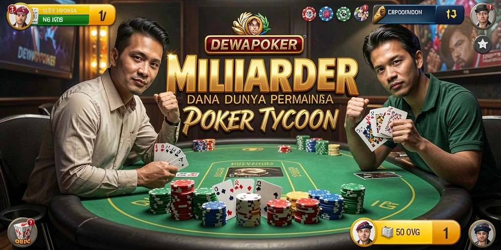 Tampilan gameplay seru di DEWAPOKER dengan grafis yang menawan.
