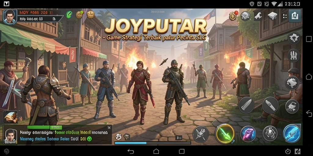 Screenshot gameplay JOYPUTAR yang penuh aksi dan strategi.