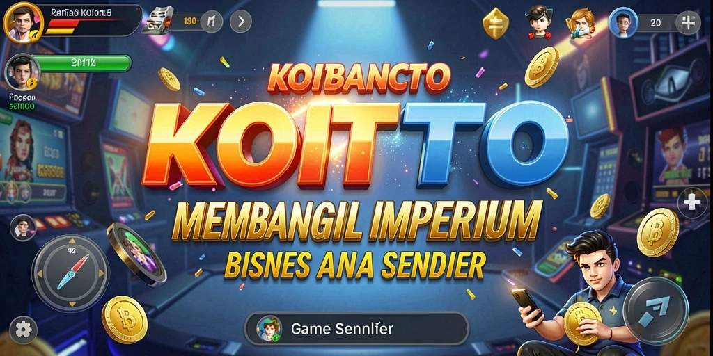 Screenshot menampilkan gameplay seru dalam membangun bisnis.