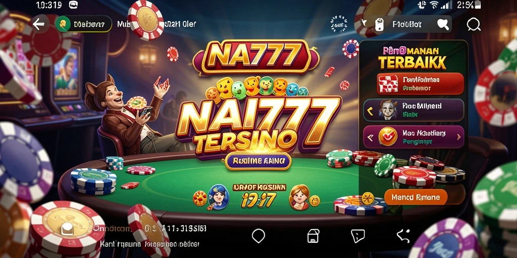 Screenshot gameplay NA777 menampilkan suasana Kasino yang mendebarkan.