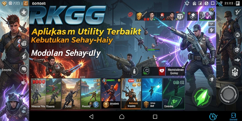 Tampilan utama RKGG yang intuitif dan fungsional.