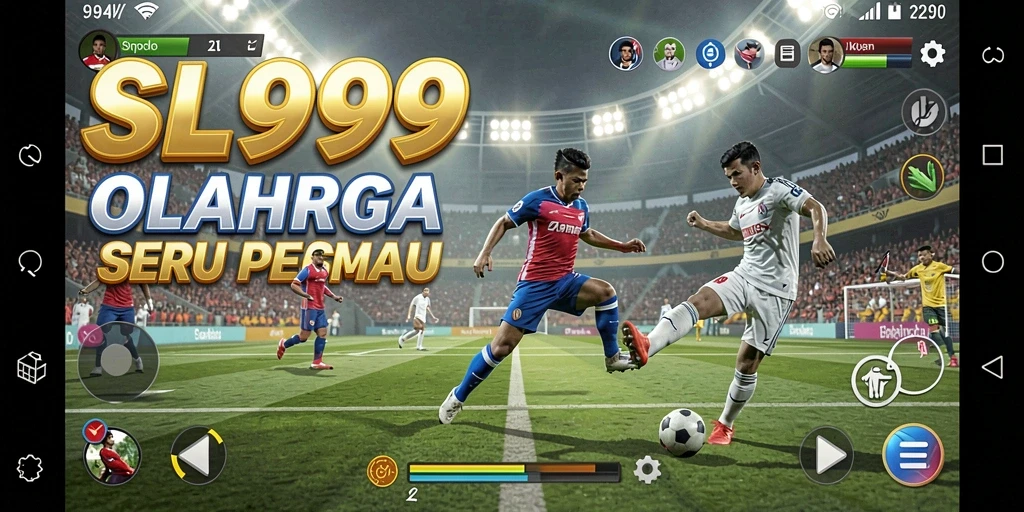 Gameplay seru SL999 dengan grafik tinggi dan aksi olahraga.